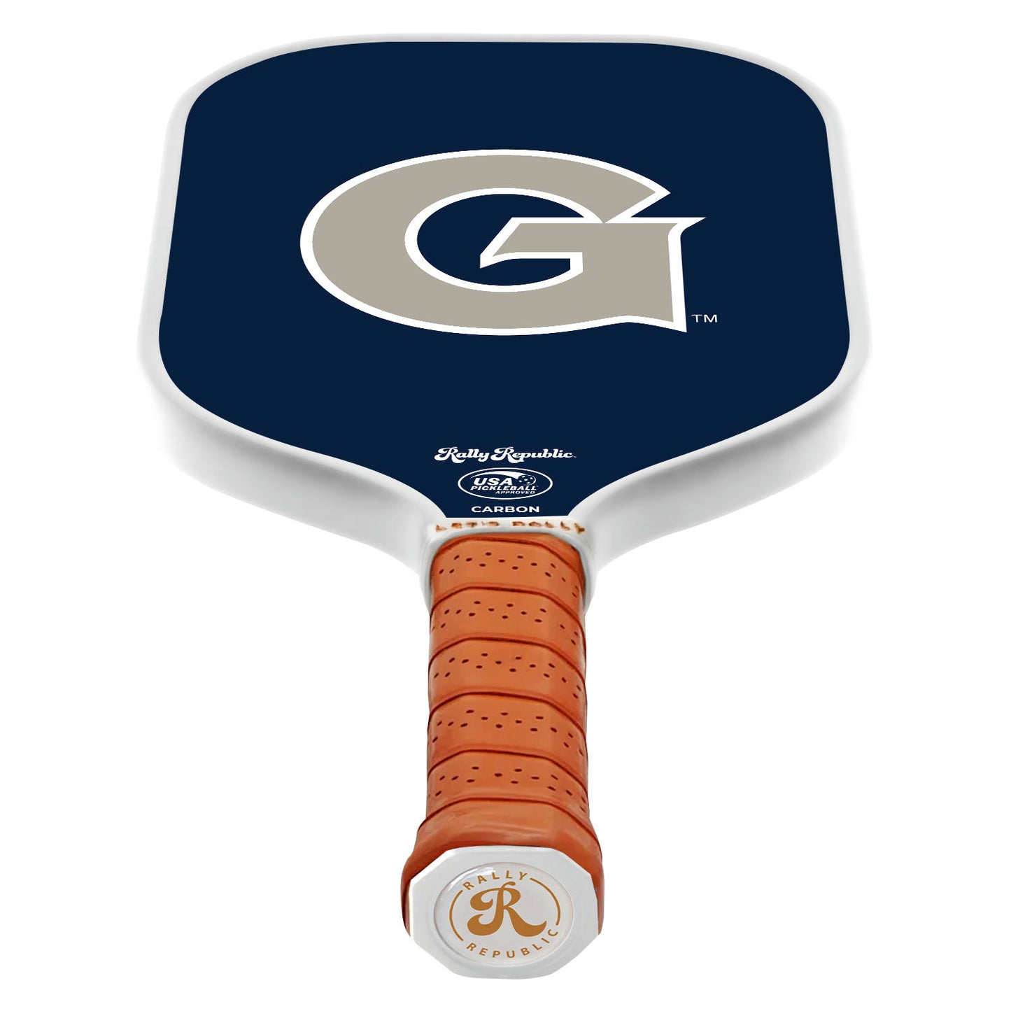 Georgetown Hoyas Georgetown Blue Primary Mark Gray Pickleball Paddle