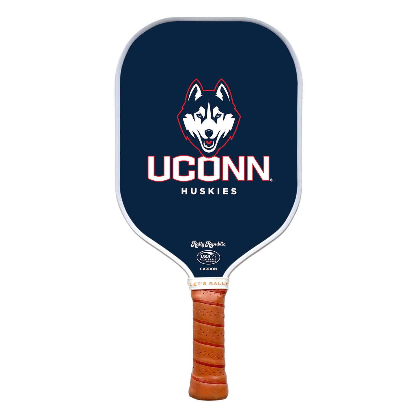 UCONN Huskies Navy Husky Mark Pickleball Paddle