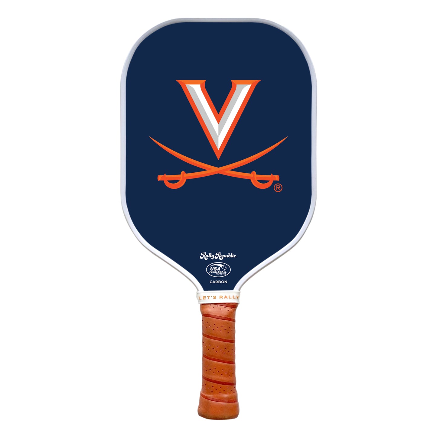 Virginia Cavaliers Blue V-Sabre Logo