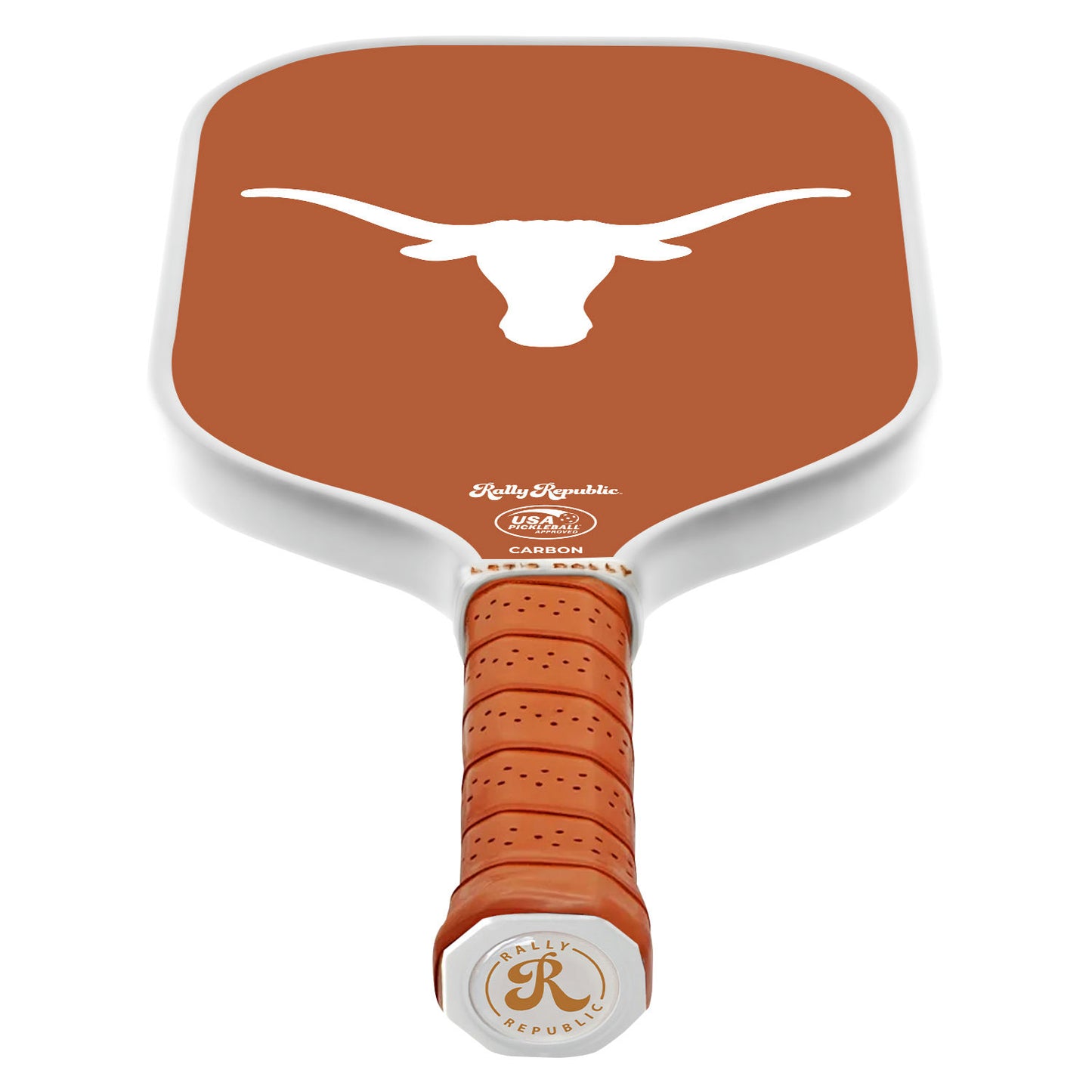 Texas Longhorns Burnt Orange Primary Mark Pickleball Paddle