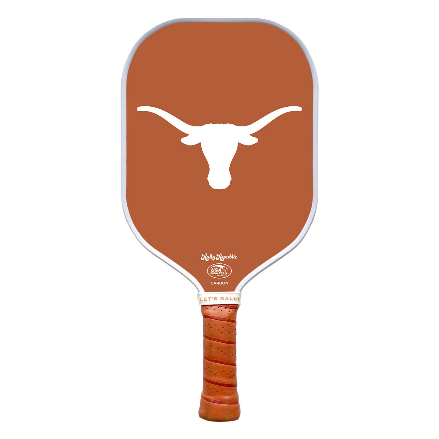 Texas Longhorns Burnt Orange Primary Mark Pickleball Paddle
