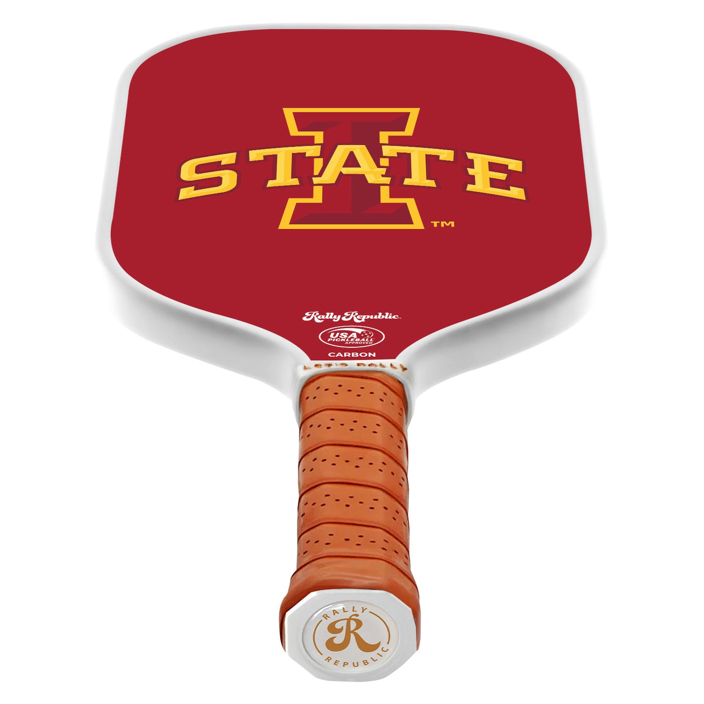 Iowa State Cyclones Cardinal Primary Athletic Mark Pickleball Paddle