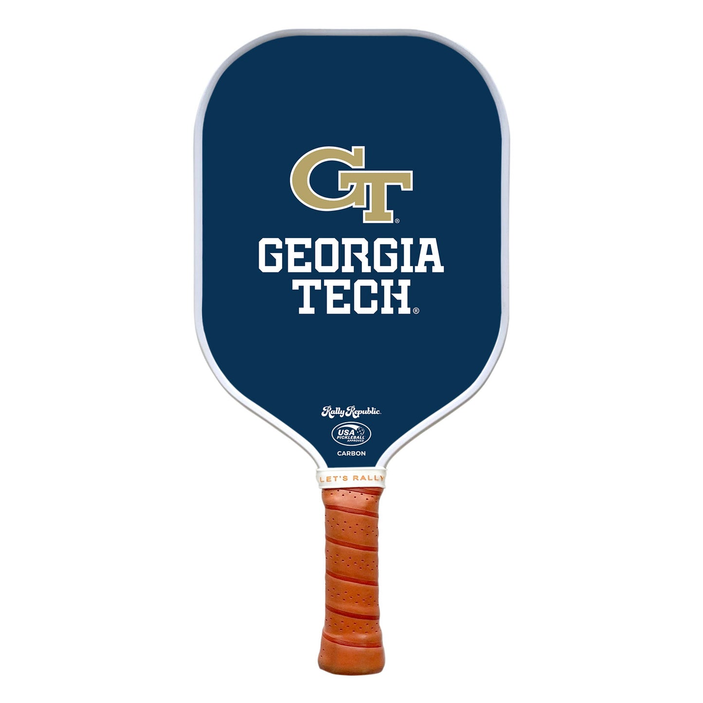 Georgia Tech Yellow Jackets Navy Blue Athletic Mark Pickleball Paddle