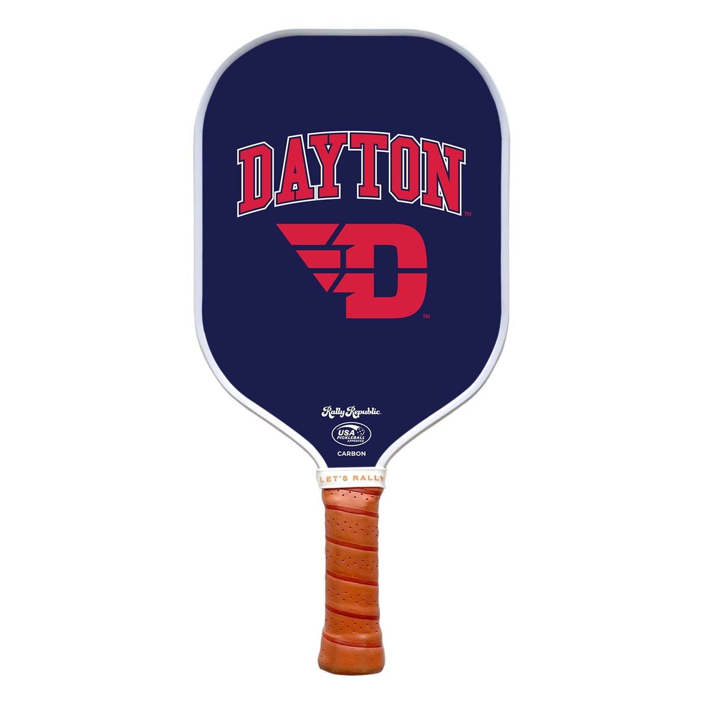 Dayton Flyers Red Athletic D Logo