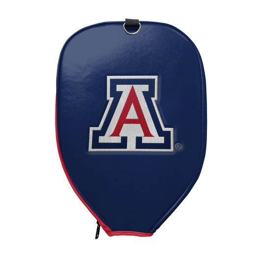 Arizona Wildcats Blue Primary Mark Leather Pickleball Paddle PU Leather Cover