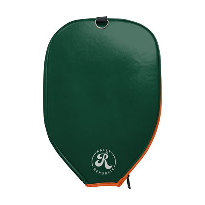 Miami Hurricanes Split U Pickleball Paddle PU Leather Cover