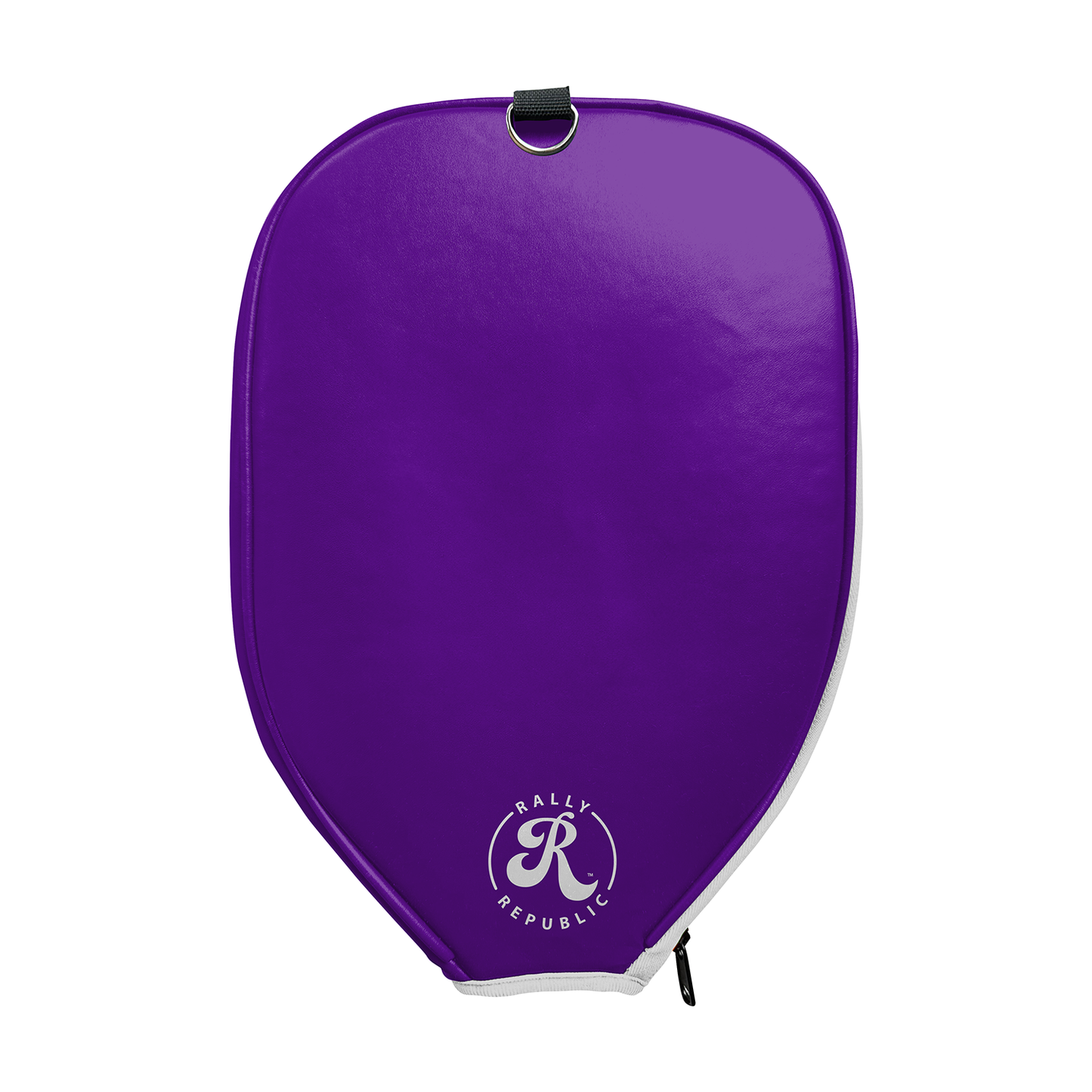 NYU Violets Institutional Flame Pickleball Paddle PU Leather Cover