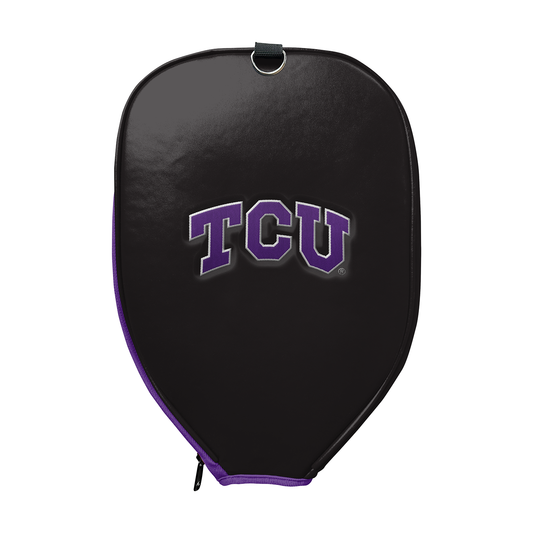 TCU Arch Pickleball Paddle PU Leather Cover