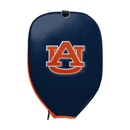 Auburn Tigers Interlocking AU Pickleball Paddle PU Leather Cover