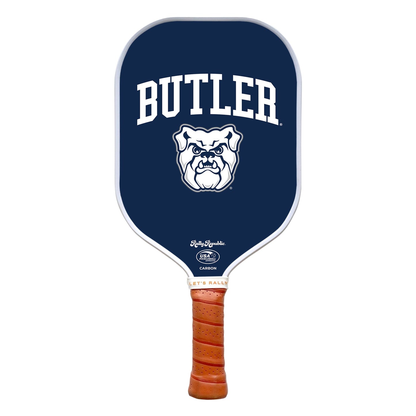 Butler Bulldogs Midnight Bulldog Head Pickleball Paddle
