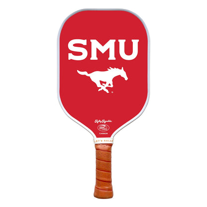 SMU Mustangs Red Stacked SMU Mark