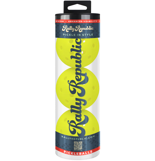 Rally Republic Pickleball Balls Set of 3