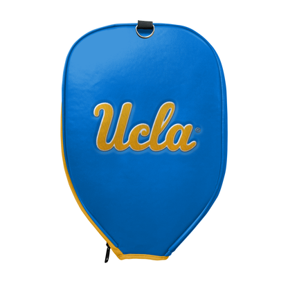 UCLA Bruins Blue Script UCLA Spirit Mark Pickleball Paddle PU Leather Cover